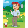 Golf Coloring Book 1