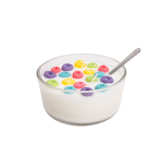 Fruit Loops Cereal Bowl Candle by Ardent Candle