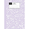 Marble Notebook A5: Lilac Purple Marble Wide Ruled Journal