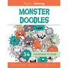 Monster Doodles: Coloring Book for Adults