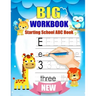 Big Workbook Starting School ABC Book: handwriting practice books for kids + Preschool Math Workbook for Toddlers Ages 2-4: Beginner Math Preschool Le