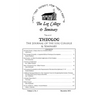 Theolog, Volume 2, Number 2: Journal of the Log College & Seminary