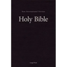 NIV, Pew and Worship Bible, Large Print, Hardcover, Black