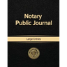 Notary Public Journal Large Entries