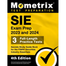 SIE Exam Prep 2023 and 2024 - 3 Full-Length Practice Tests, Secrets Study Guide Book for the FINRA Securities Industry Essentials: [4th Edition]