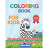 Coloring Book for Kids 2- 4 Years- 100 Cute Animals.: 100 Animal Drawings Wth Interesting Facts.Zoo Animals, Pets, Birds, Insects, Reptiles, Sea Creat