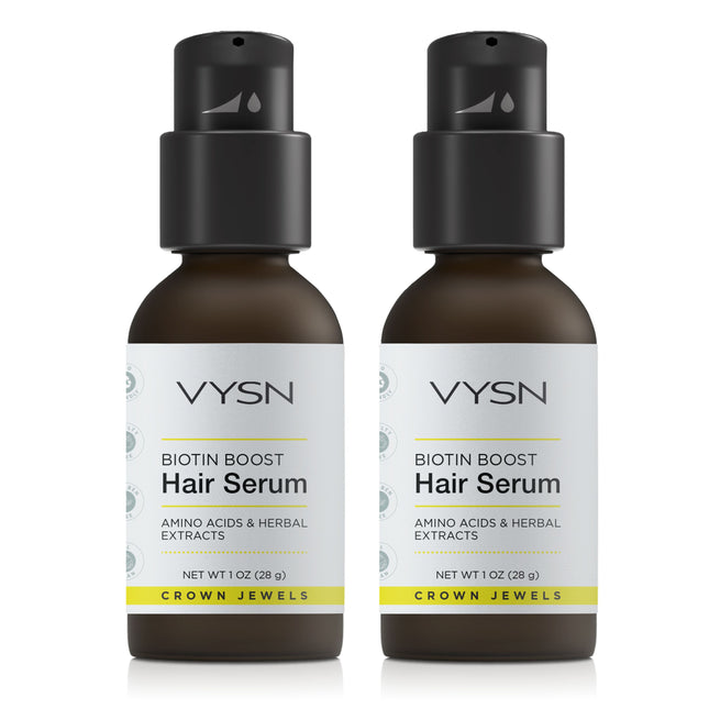 Biotin Boost Hair Serum - Amino Acids & Herbal Extracts - 2-Pack -  1 oz