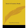 Israel A Country Study