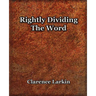 Rightly Dividing The Word (1921)