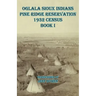 Oglala Sioux Indians Pine Ridge Reservation 1932 Census Book I