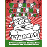 Thomas's Christmas Coloring Book: A Personalized Name Coloring Book Celebrating the Christmas Holiday