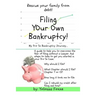 Filing Your Own Bankruptcy: My Pro Se Bankruptcy Journey...