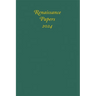 Renaissance Papers 2024