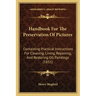 Handbook for the Preservation of Pictures: Containing Practical Instructions for Cleaning, Lining, Repairing, and Restoring Oil Paintings (1851)