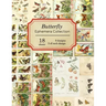 Butterfly Ephemera Collection: 18 sheets - 9 designs - 2 of each design