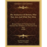 The Aristocracy Of Boston, Who They Are, And What They Were: Being A History Of The Business And Business Men Of Boston, For The Last Forty Years (184