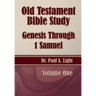 Old Testament Bible Study, Genesis Through 1 Samuel