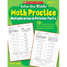 Solve-The-Riddle Math Practice, Grades 2-4: Multiplication & Division Facts