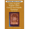 Ladino-English/ English-Ladino Concise Dictionary