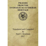 Prayers from the Evangelical-Lutheran Heritage