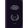 Studies on Uncompounded Personal Names in Old English