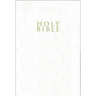 Niv, Gift and Award Bible, Leather-Look, White, Red Letter Edition, Comfort Print