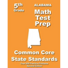 Alabama 5th Grade Math Test Prep: Common Core Learning Standards