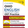 Ohio State Test Prep: Grade 3 English Language Arts Literacy (ELA) Practice Workbook and Full-length Online Assessments: OST Study Guide