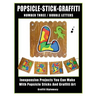 Popsicle-Stick-Graffiti/ Number Three/ Bubble Letters: Inexpensive Projects You Can Make With Popsicle Sticks And Graffiti Art