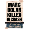 Marc Bolan Killed in Crash: A musical novel of the 1970s