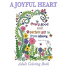 Christian Coloring Book: A Joyful Heart: Inspirational Quotes from the Bible