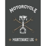 Piston and Wrench Motorcycle Maintenance Log
