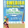 Learn Swedish While Having Fun! - For Children: Kids of All Ages - Study 100 Essential Thematics with Word Search Puzzles - Vol.1