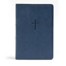 CSB Everyday Study Bible, Navy Cross Leathertouch