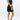 Women's Sleeveless Keyhole Dress In Black by Shop at Konus