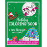 Holiday Coloring Book: A Pink Flamingo Christmas