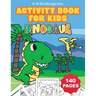 Jumbo Dinosaur Coloring and Activity Book for Kids Ages 4-8: Includes Counting, Matching Games, Mazes, Coloring Pages, Dot to Dot, Word Searches, Draw