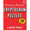Cryptogram Puzzles (Book 1): Large Print