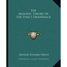The Masonic Theory of the Strict Observance