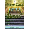 What Does Love Mean?