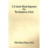 C. S. Lewis' Moral Argument for the Existence of God