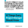 97 Things Every Project Manager Should Know