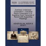 Dutchess Underwear Corporation V. Industrial Rayon Corporation U.S. Supreme Court Transcript of Record with Supporting Pleadings