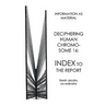 Deciphering Human Chromosome 16: Index to the Report
