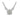 White Gold Plated Zirconia Necklace by Hollywood Sensation®