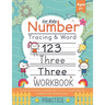 Number Tracing and word practice workbook for kids +3: Learn How To Write Numbers From 0 To 20 - Number Practice Workbook for Preschoolers