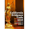 California Evidence Code 2016