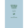 Historical Southern Families.in 23 Volumes. Volume XII