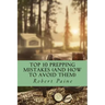Top 10 Prepping Mistakes (and How to Avoid Them)