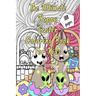 The Ultimate Happy Easter Coloring Book for kids: ages 4-8 with eggs, cute bunnies and funny animals to color.